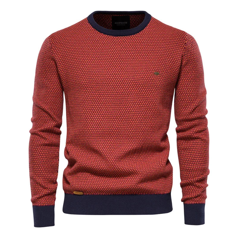 MIRAVO | Pull pour homme à motif à carreaux