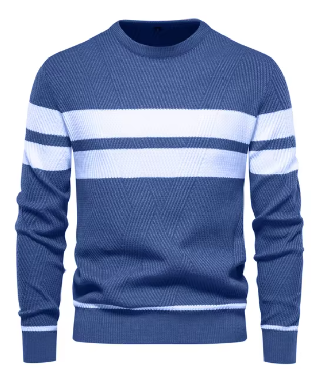 MIRAVO | Pull élégant pour homme avec motif à chevrons