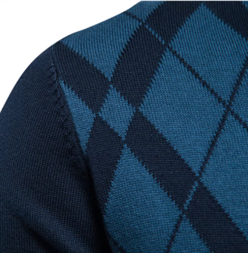 MIRAVO | Pull Homme à Col Zippé