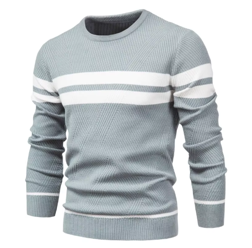 MIRAVO | Pull élégant pour homme avec motif à chevrons