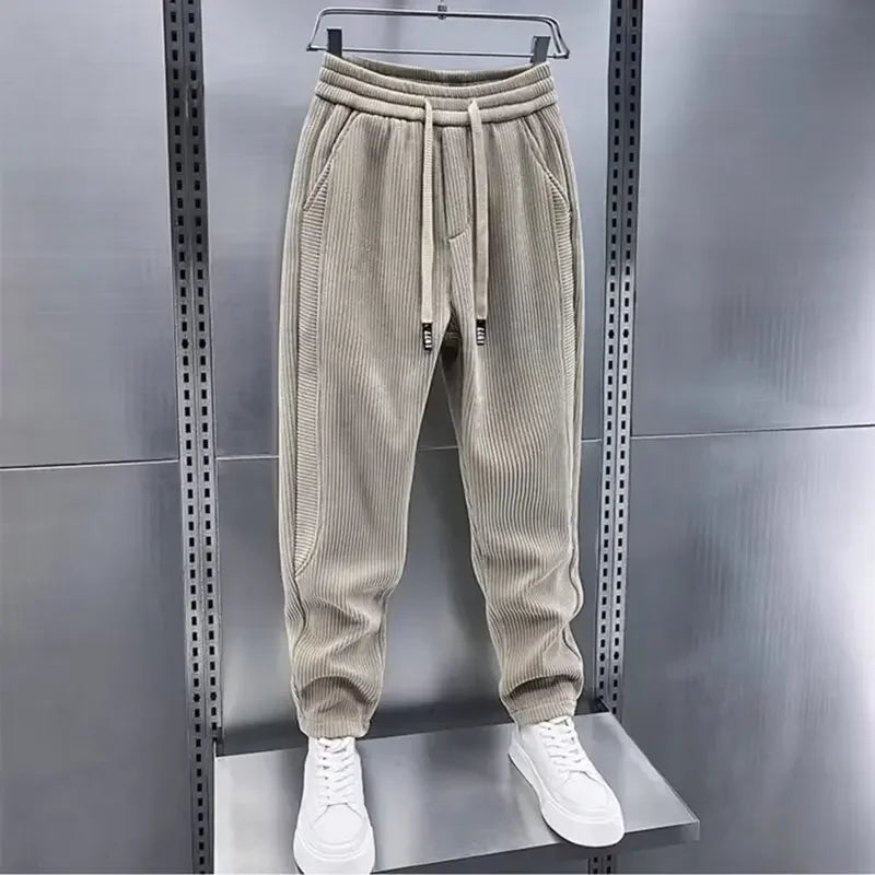 Laurent™ | Pantalons Côtelés au Design Contemporain