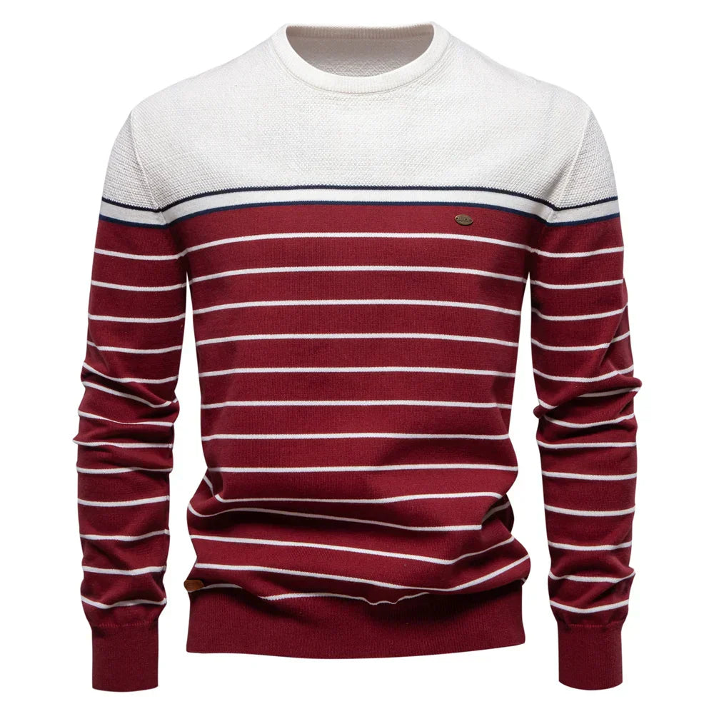 MIRAVO | Pull pour homme à rayures