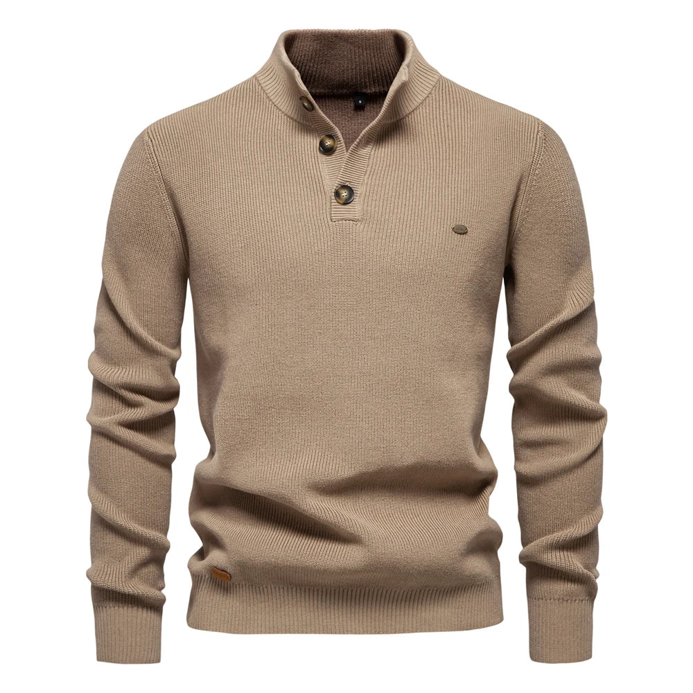 MIRAVO | Pull homme avec design à boutons