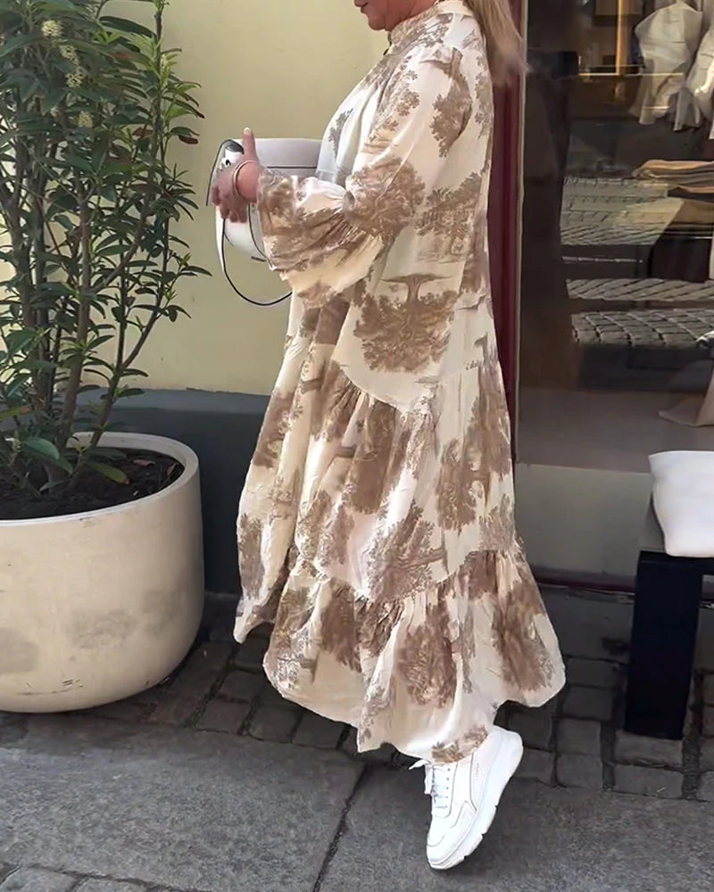 Luna | Élégante Robe à Coupe Fluide