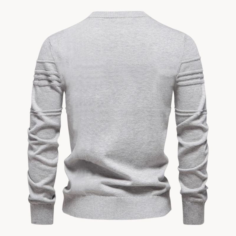 MIRAVO | Pull élégant pour homme à motif à carreaux