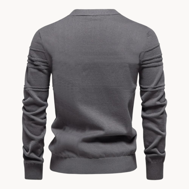 MIRAVO | Pull élégant pour homme à motif à carreaux