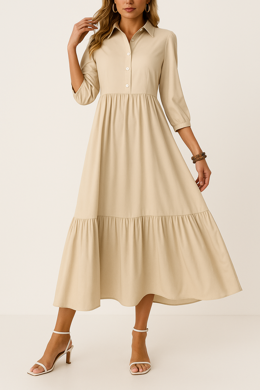 Luna | Robe en Chiffon Légère