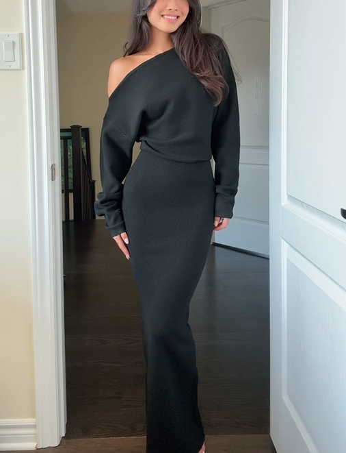 Laluna® Robe Épaule Unique