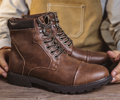 Colton™ | Bottes en cuir haut de gamme pour homme