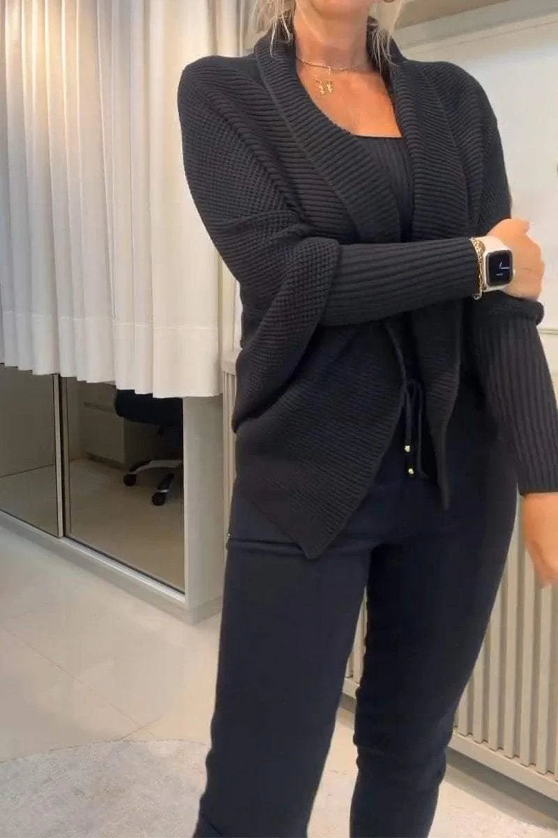 Ensemble chaud : Élégance Naturelle avec un Maximum de Confort