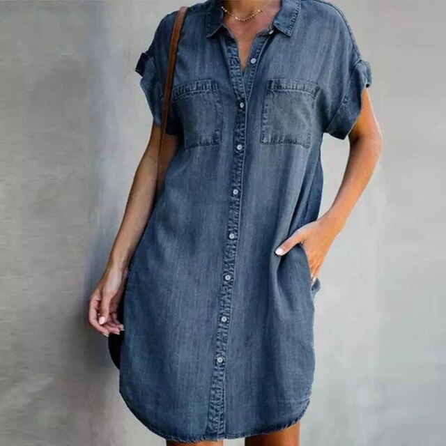 Luna | Robe en Jean Chic et Contemporaine