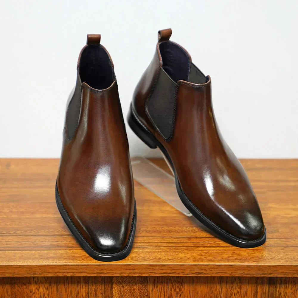 Blake™ | Élégantes Bottes Chelsea en Cuir