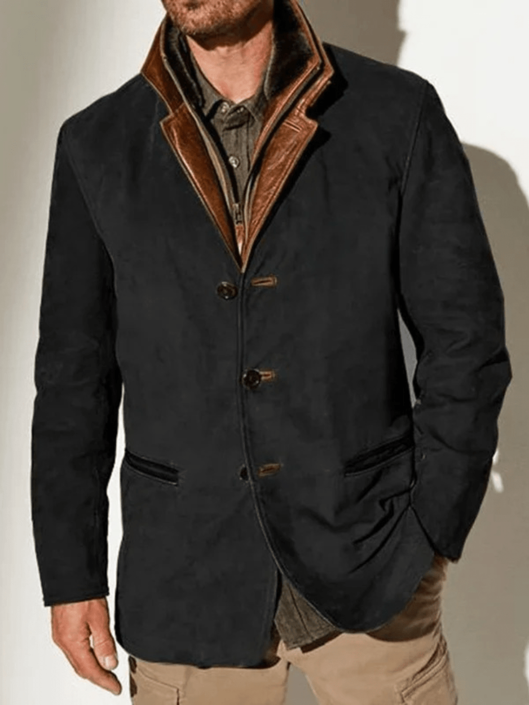 HECTOR | Veste en daim.