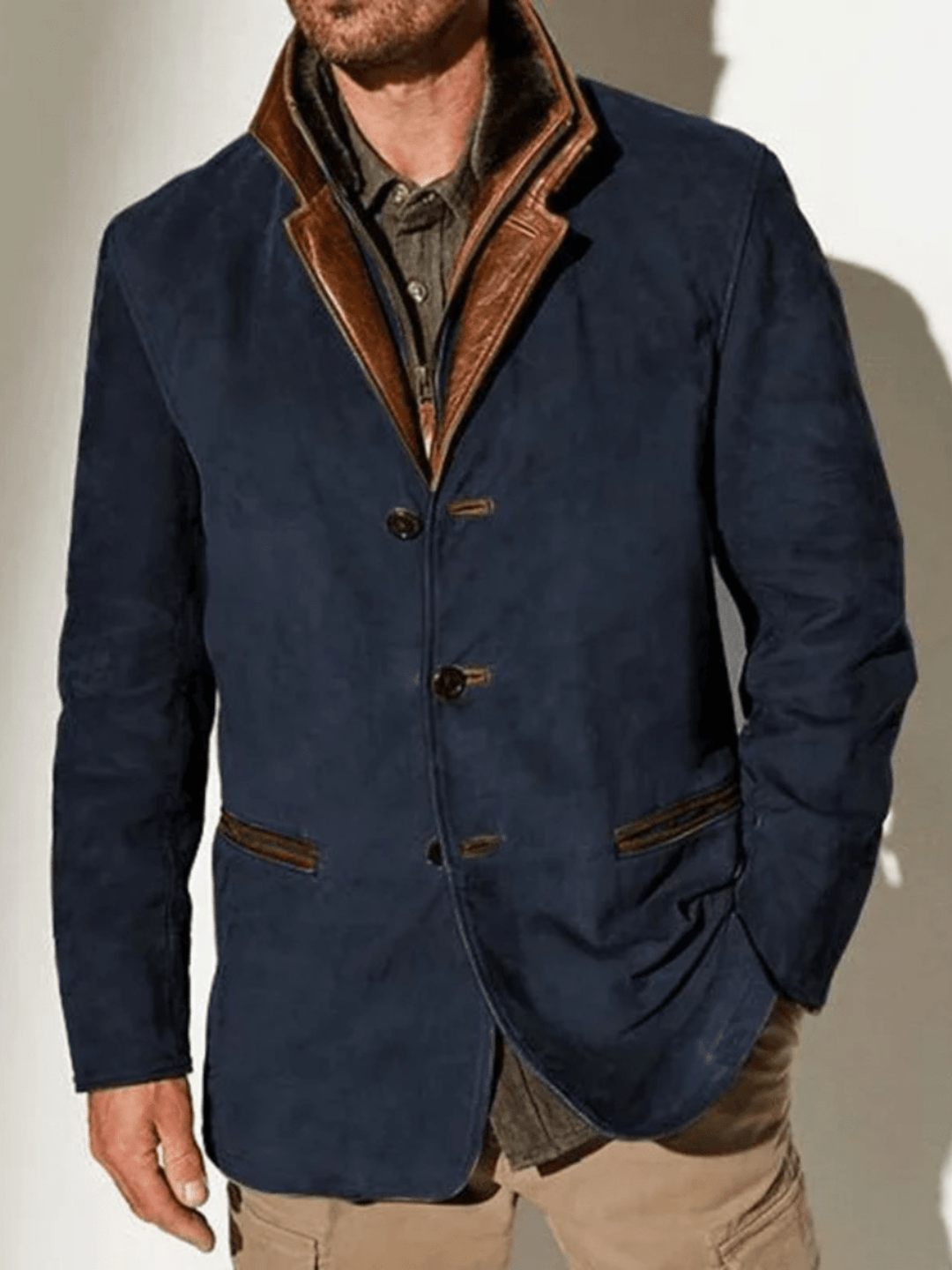 HECTOR | Veste en daim.